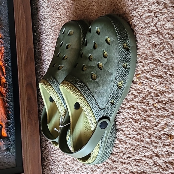 Green clogs men's olive clogs green men's clogs green clogs green men's clogs 10 - Picture 10 of 12